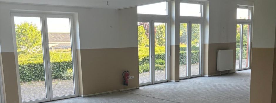 Zwischenstand unserer Dörpshuus-Modernisierung