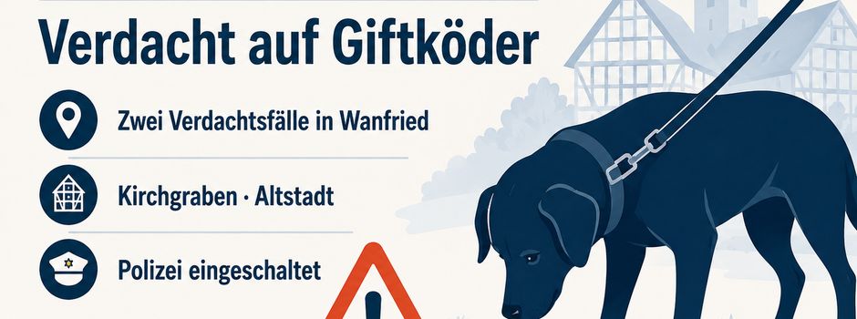 Hund kämpft nach Fund auf Höhe Kirchgraben um sein Leben
