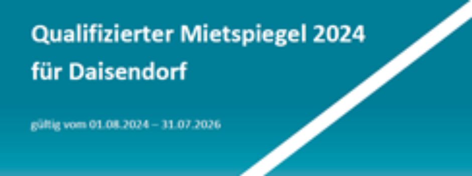 Qualifizierter Mietspiegel 2024 nun online