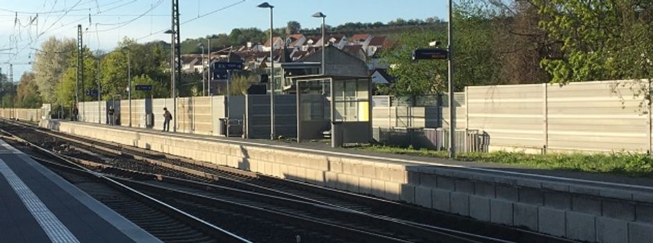 Glücklose Niersteiner Bahnhofsuhr nach Reparatur nun wieder dauerhaft bei 1:05 Uhr stehengeblieben