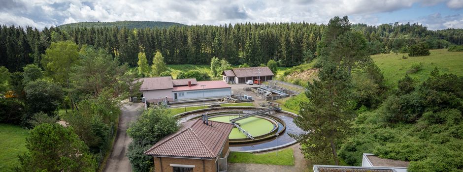 Belebungsbecken nach Sanierung wieder in Betrieb