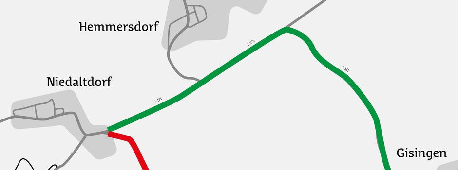 L 354 – Vollsperrung zwischen Ihn und Niedaltdorf wegen Fahrbahninstandsetzungsarbeiten 