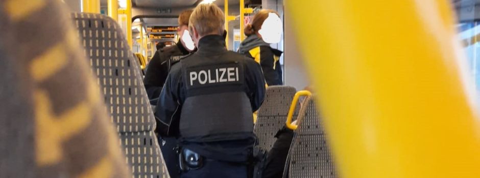 Im Zug von Bingen nach Mainz: Polizei schnappt mit Haftbefehl gesuchten Mann