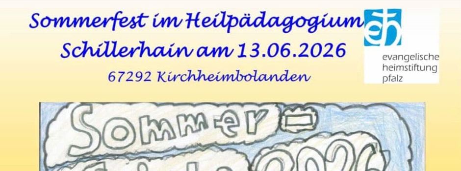 Sommerspiele im Heilpädagogium Schillerhain