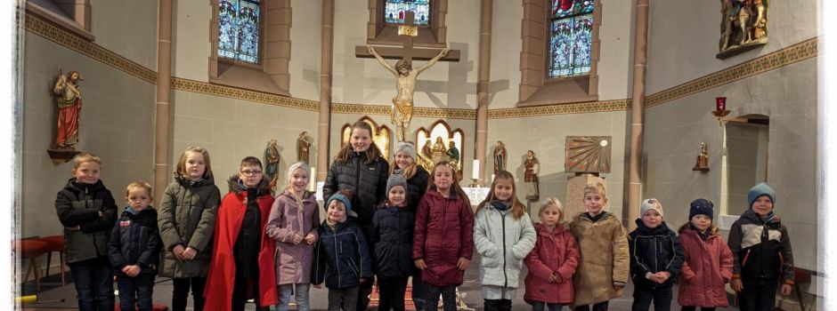 Bilder: Martinsspiel und Martinsumzug