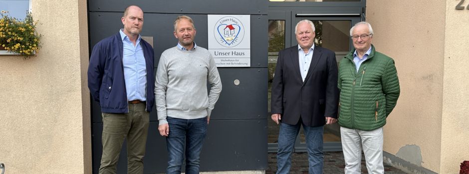 CDU Herzebrock-Clarholz übergibt gesammeltes Geld vom CITY FEST an Unser Haus