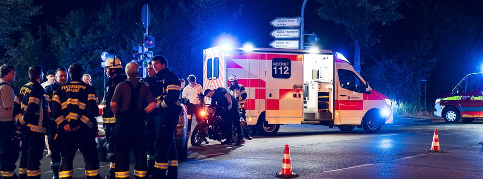 Motorradfahrer bei Unfall in Mainz-Hechtsheim verletzt