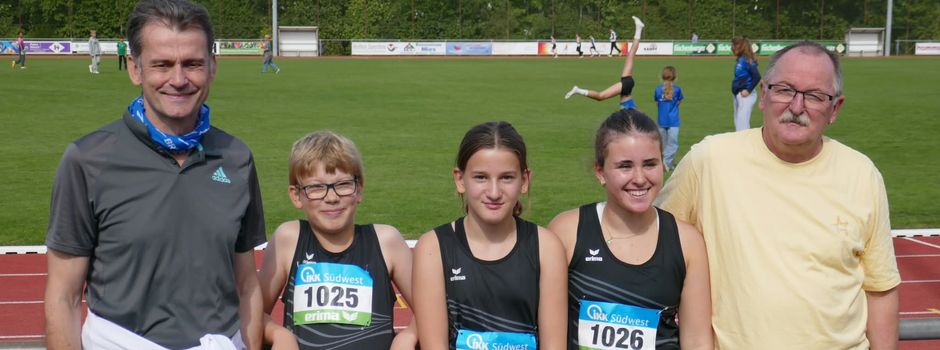 Erfolgreiche U14-Leichtathleten aus Burgbrohl bei Landesmeisterschaft