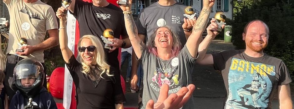 Dorffest mit Bobbycar Rennen wieder ein toller Erfolg!