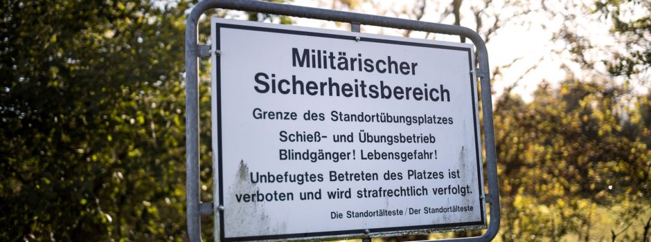 Fahrt über die Truppenübungsplätze