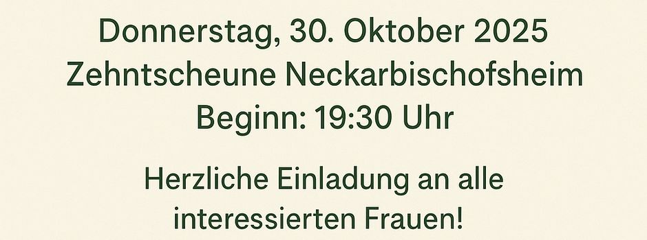 Heute: LandFrauen stellen sich vor!