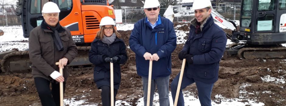 Spatenstich für den sozial geförderten Wohnungsbau am 1. Februar in Nierstein