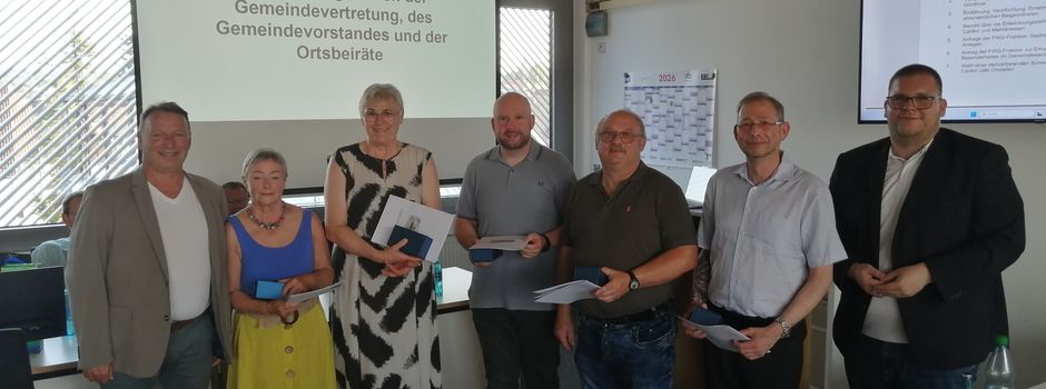 Verabschiedung verdienter Mandatsträgerinnen und Mandatsträger