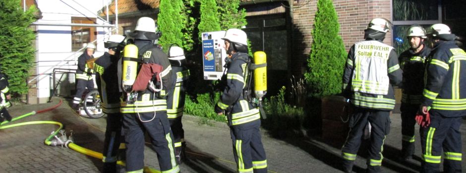 Kellerbrand im Hotel Soltauer Hof