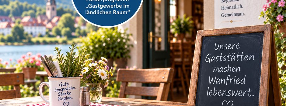 Zuschuss für Gaststätten im ländlichen Raum