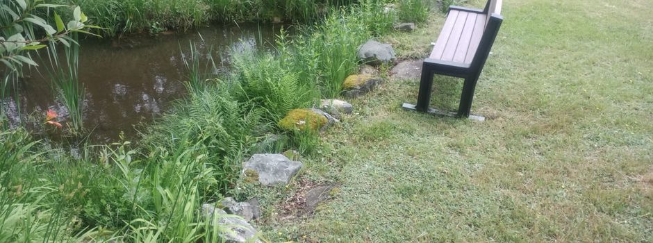 Neue Sitzbänke verschönern Leisel
