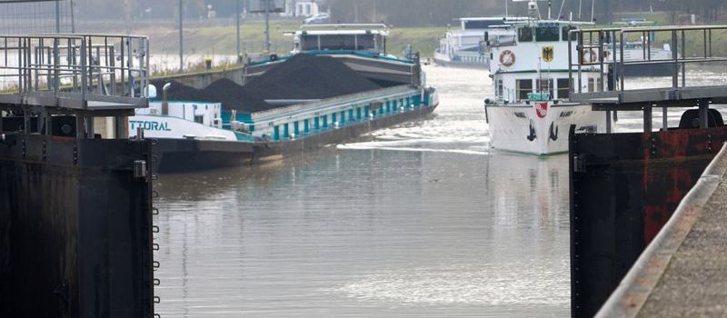Moselschleuse Müden nach Unfall wieder freigegeben