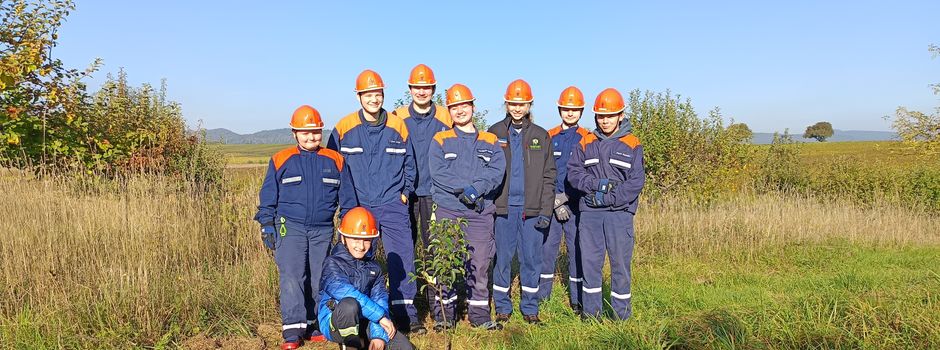 🌳Baumpflanz-Challenge mit der Jugendfeuerwehr 🚒