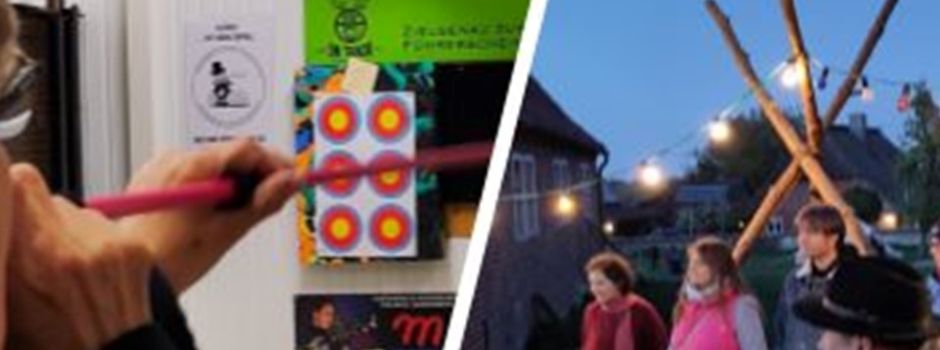 Ein Abend voller Pfeile, Musik und guter Laune