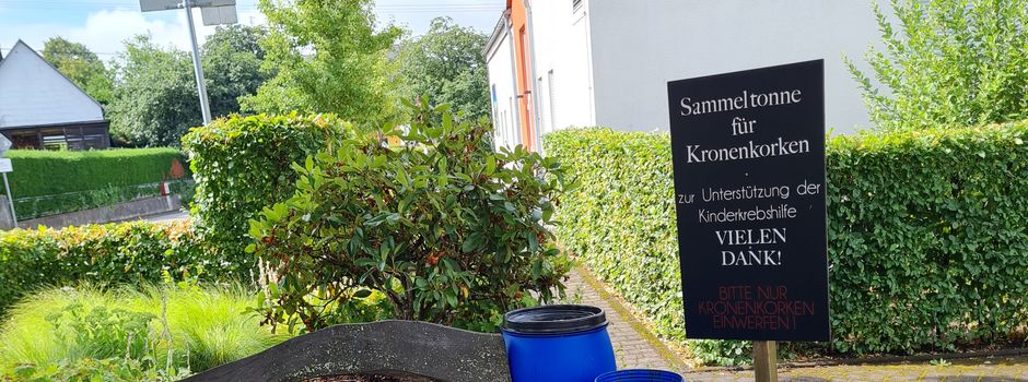 Kronenkorken sammeln für die Kinderkrebshilfe