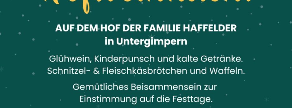 Hofweihnacht in Untergimpern