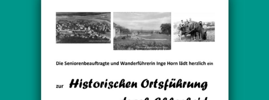 Historischen Ortsführung