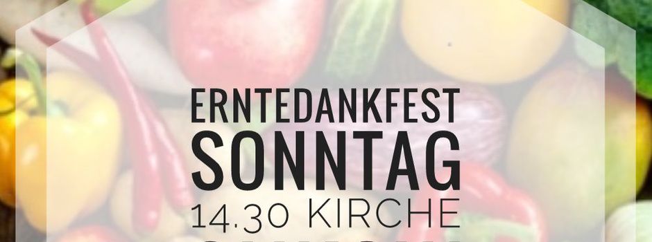 Erntedankgottesdienst in Sukow