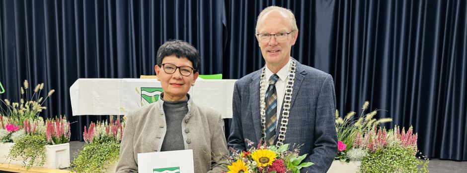 Sandra Garfias erhält Ehrenbrief der Gemeinde Herzebrock-Clarholz