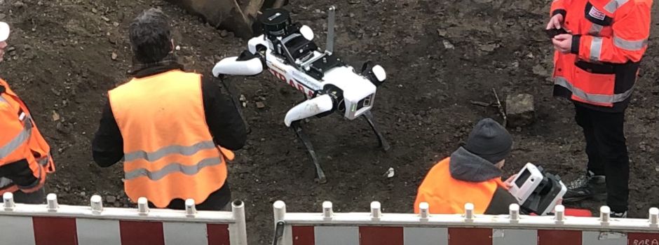 Roboterhund in der Neustadt im Einsatz – was ist seine Aufgabe?