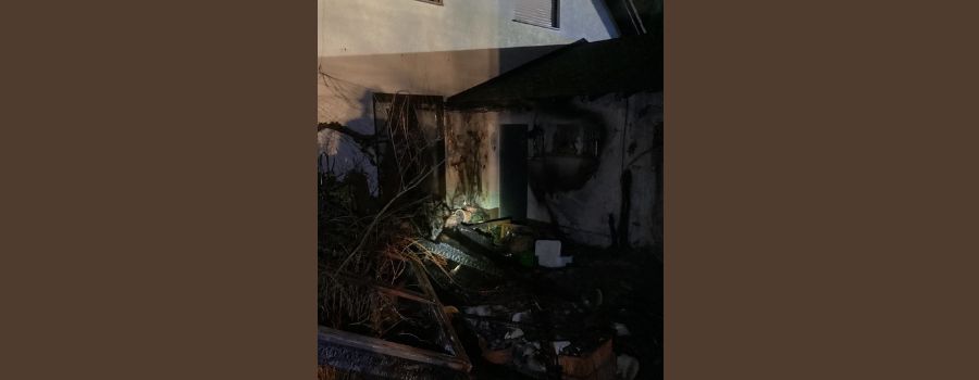 Brand in Mainz-Kostheim