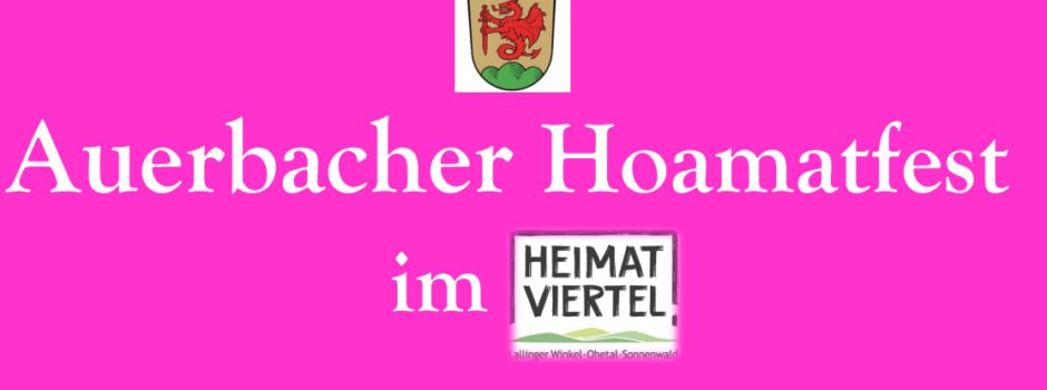 Hoamatfest am 05.07.2024 🐂 mit evtl. Public Viewing ⚽