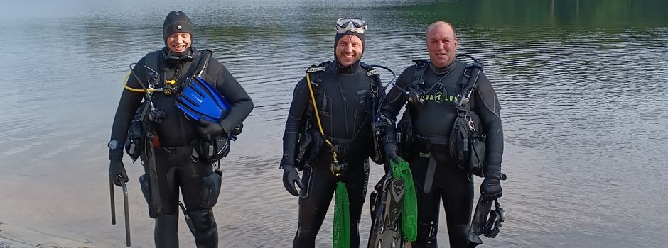 Großreinemachen unter Wasser