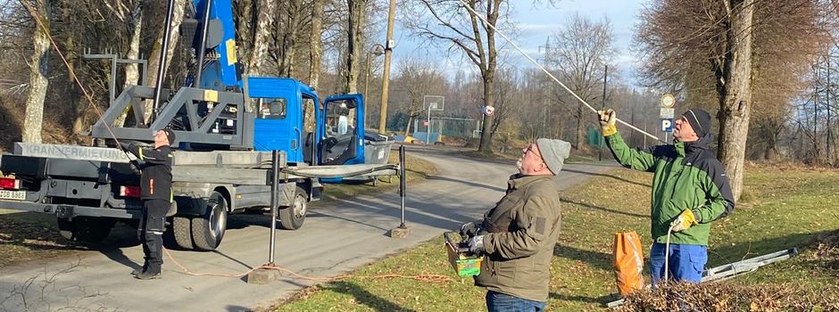 Dorfpaten wieder im Einsatz für die Gemeinde
