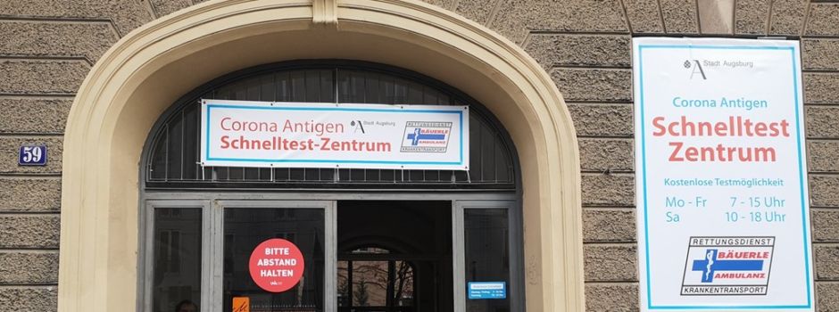 Corona: Lokales Testzentrum in der Maximilianstraße schließt