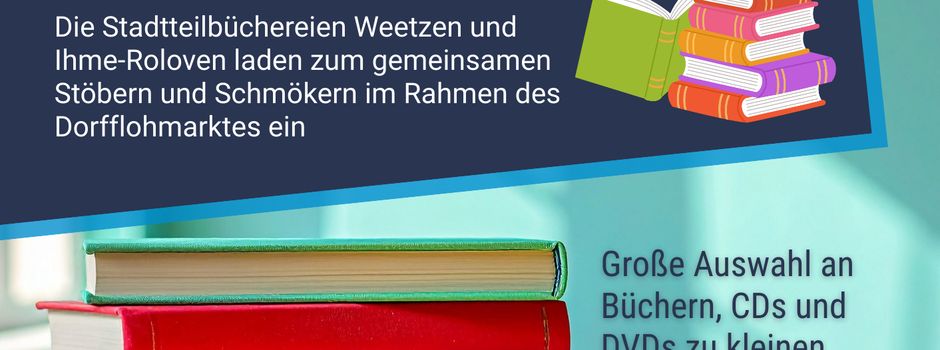 Bücherflohmarkt in Weetzen