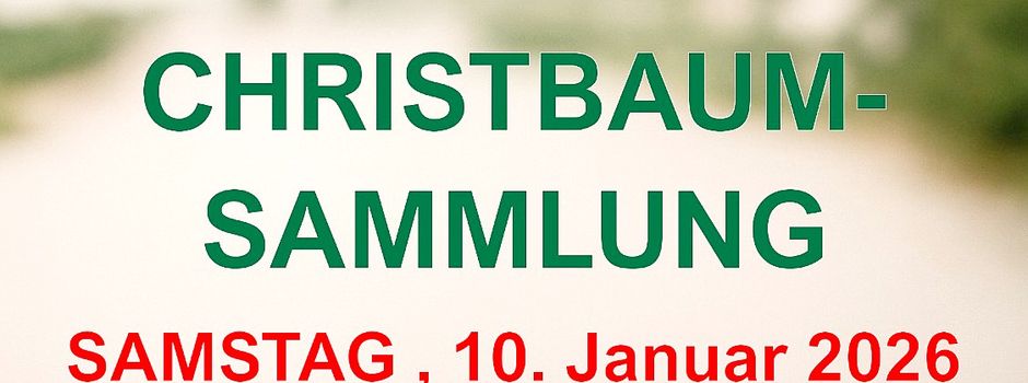 Christbaumsammlung der Jungmusiker
