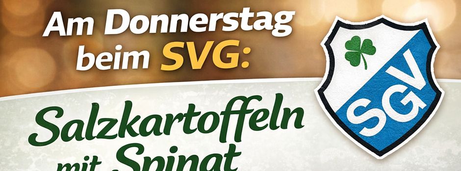 Am Donnerstag beim SVG