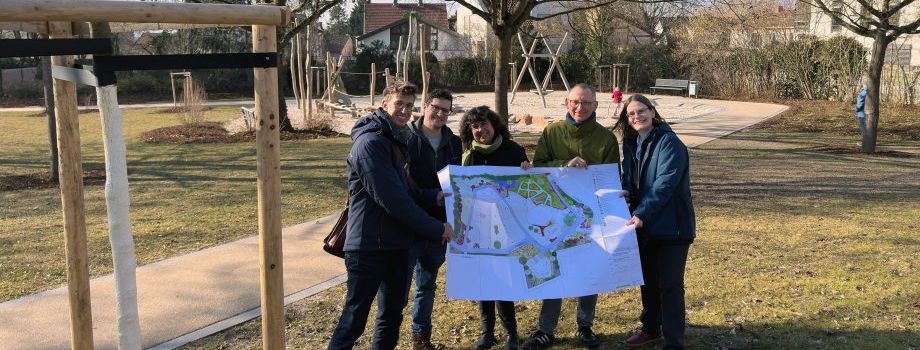 Ingelheimer Spielplatz mit klimaangepasster Bepflanzung