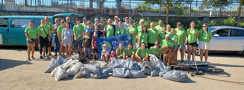 RhineCleanUp 2024 am 14. September