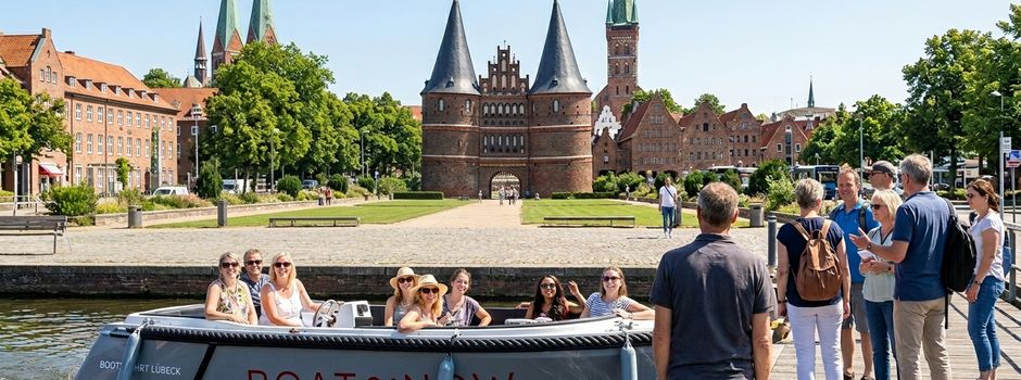 Lübeck geniessen von Land und zu Wasser