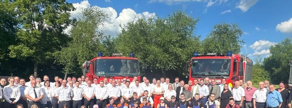 Neues StLF 20-V offiziell an die Feuerwehr Wanfried übergeben
