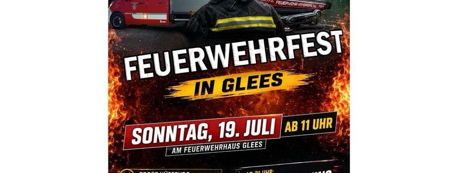Feuerwehrfest Glees 2026: Ein Tag voller Highlights