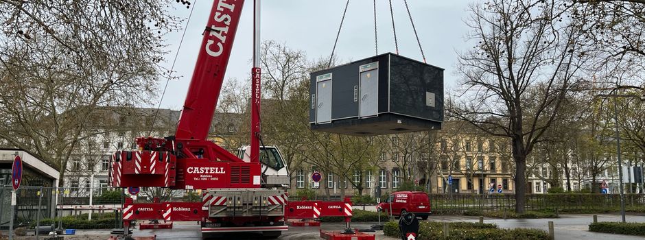 Hier entsteht eine neue öffentliche Toilette in Koblenz