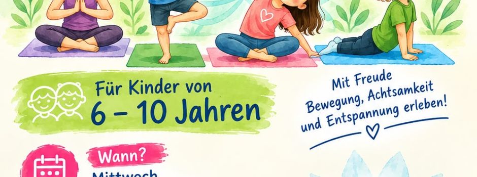 Neu: Yoga für Kinder 