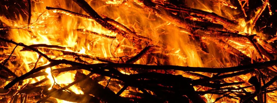 Verbot von offenem Feuer (Zweckfeuer)