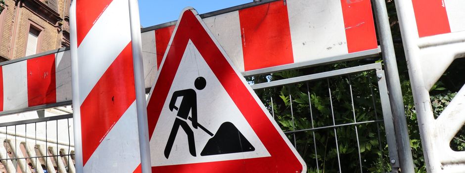 Erlenbunner Straße: Verkehrsbehinderungen wegen Baustelle