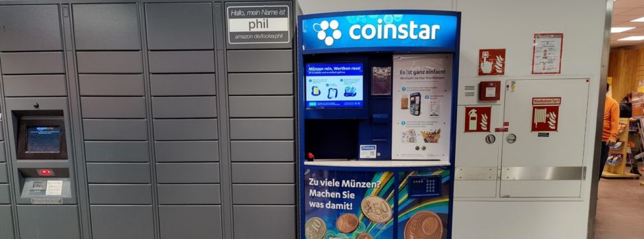 In diesen Wiesbadener Supermärkten könnt ihr euer Kleingeld wechseln
