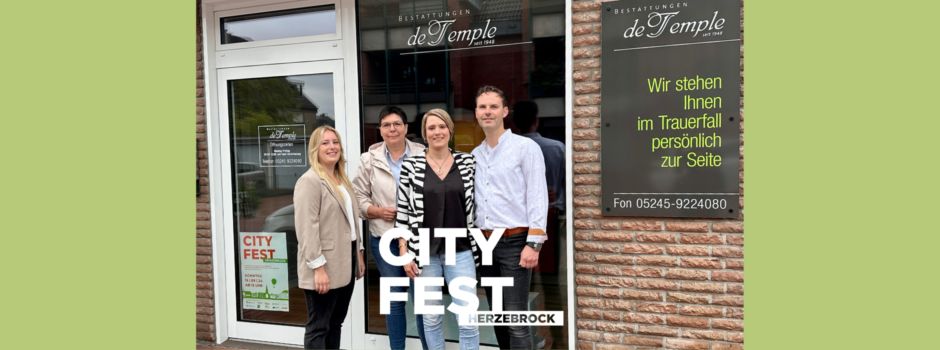 Bestattungen de Temple fühlt sich nach einem Jahr in Herzebrock-Clarholz gut aufgenommen