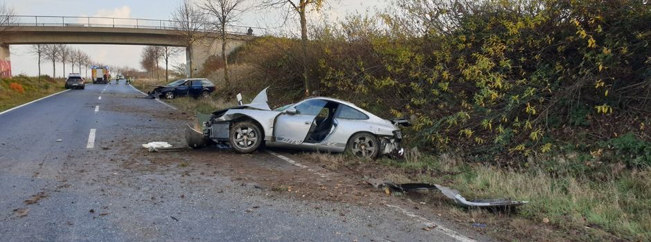 Schwerer Verkehrsunfall auf der L 269