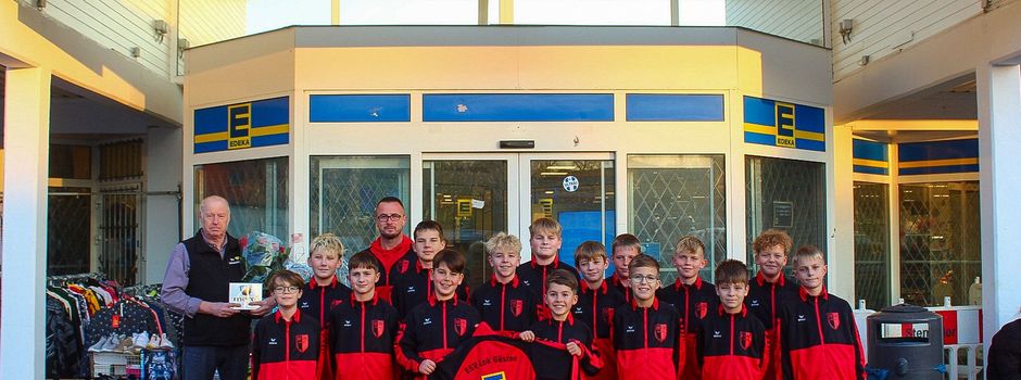 Unsere D-Jugend strahlt in neuem Glanz 🖤❤️